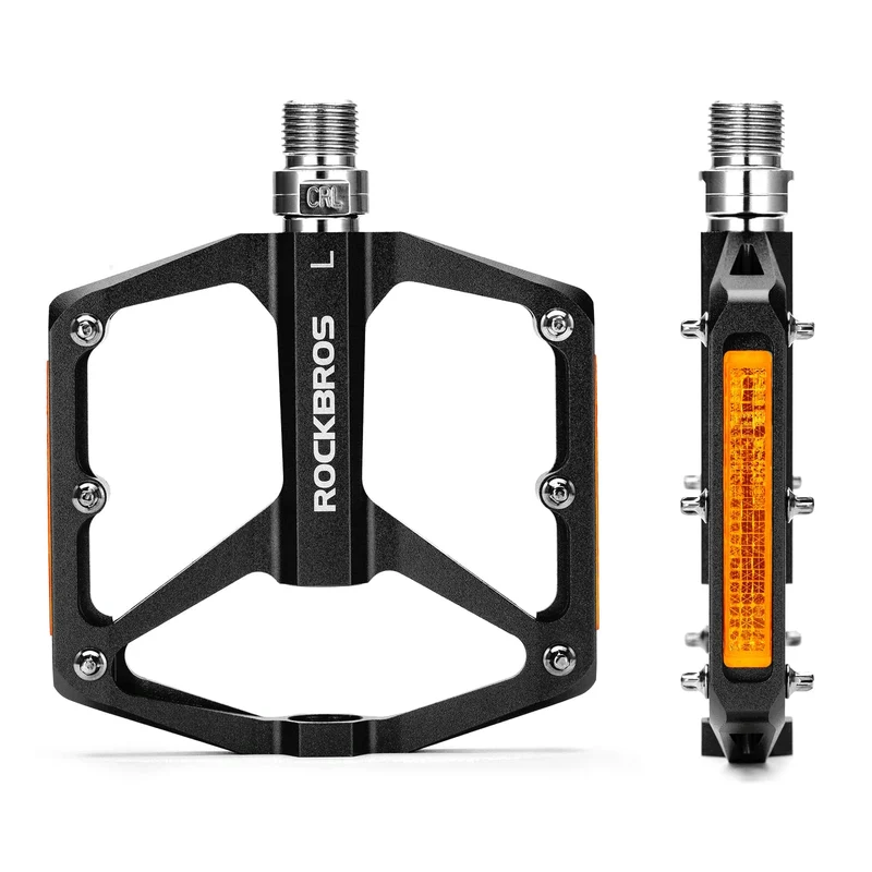 Aluminum Alloy Reflective Bike Pedals