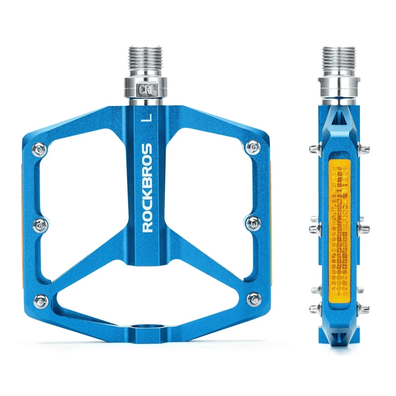 Aluminum Alloy Reflective Bike Pedals
