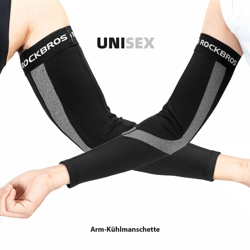 ROCKBROS Armlinge Wanter Armwärmer fir Radsport Wandern Laufen Outdoor