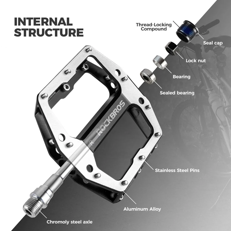 Aluminum Alloy Downhill Bike Pedals