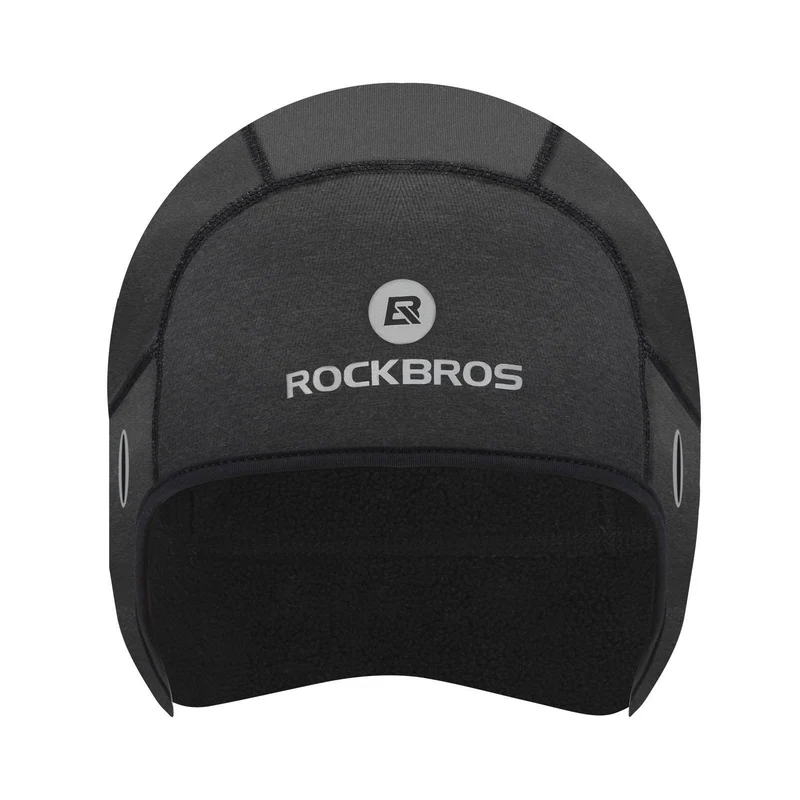ROCKBROS 겨울 Fahrrad Mütze Winddicht Helmmütze mit Brillenlöcher