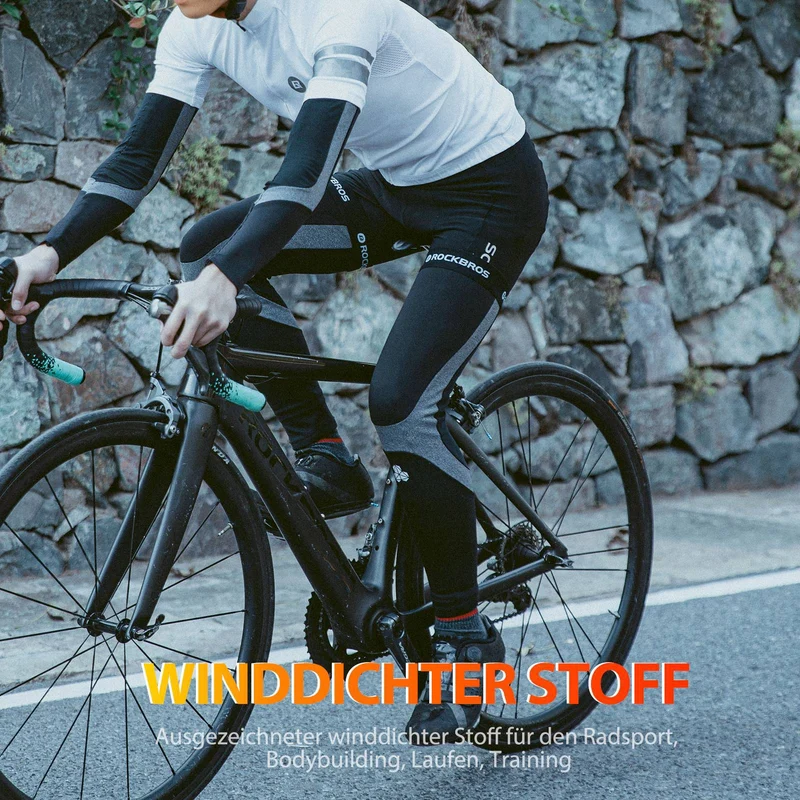 ROCKBROS Radsport Beinlinge Wanter Beinwärmer für Damen & Herren