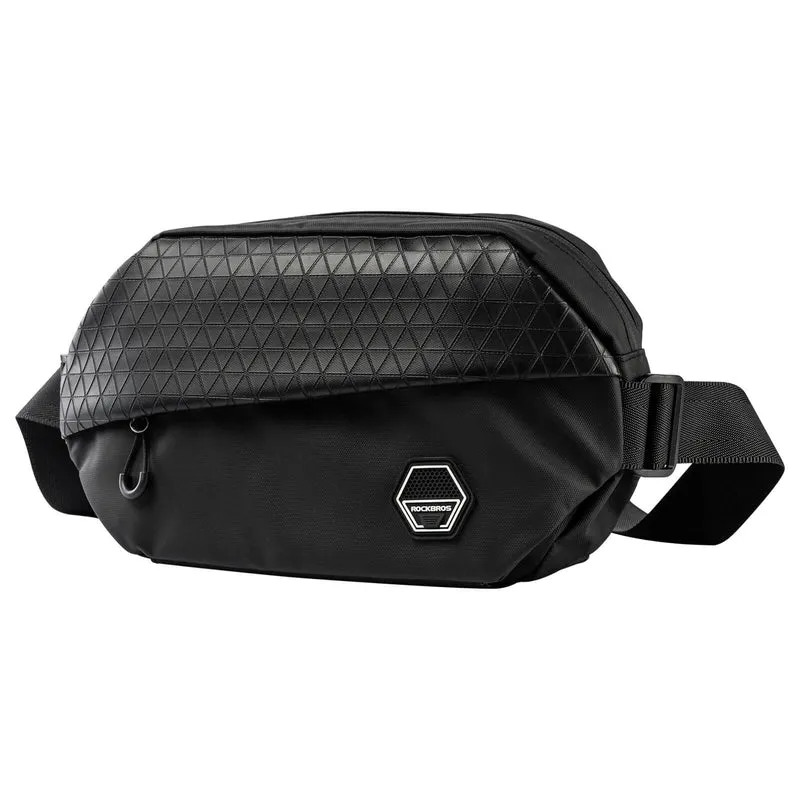 ROCKBROS Wasserdichte Multifunktionstasche Lenkertasche mit Erweiterbarer Kapazität