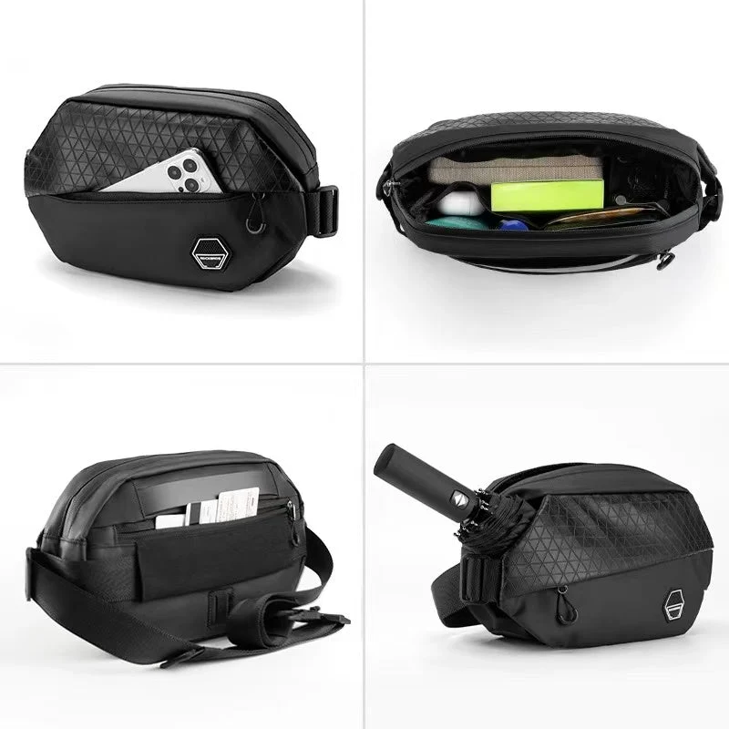 ROCKBROS Wasserdichte Multifunktionstasche Lenkertasche mit Erweiterbarer Kapazität