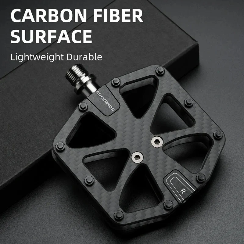 Carbon Fiber Lightweight Bicycle Pedals