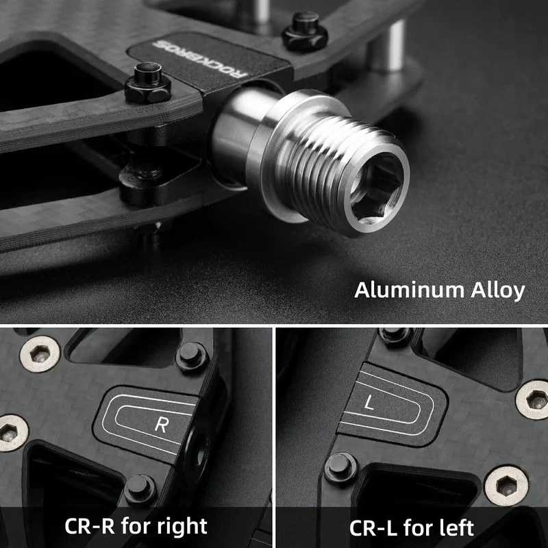 Carbon Fiber Lightweight Bicycle Pedals