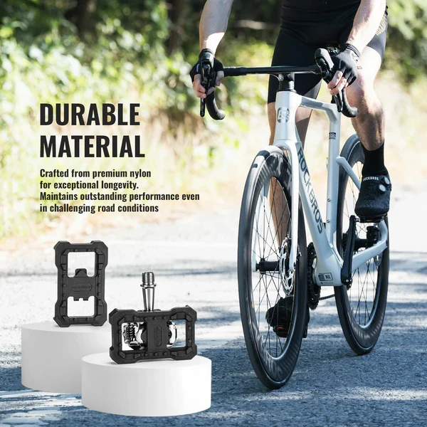SPD Clipless to Flat Pedal Adapter for MTB Pedals