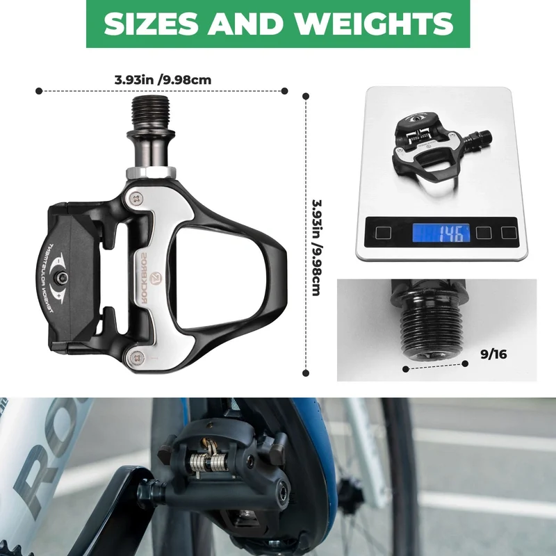Look System Road Bike Clipless Pedals