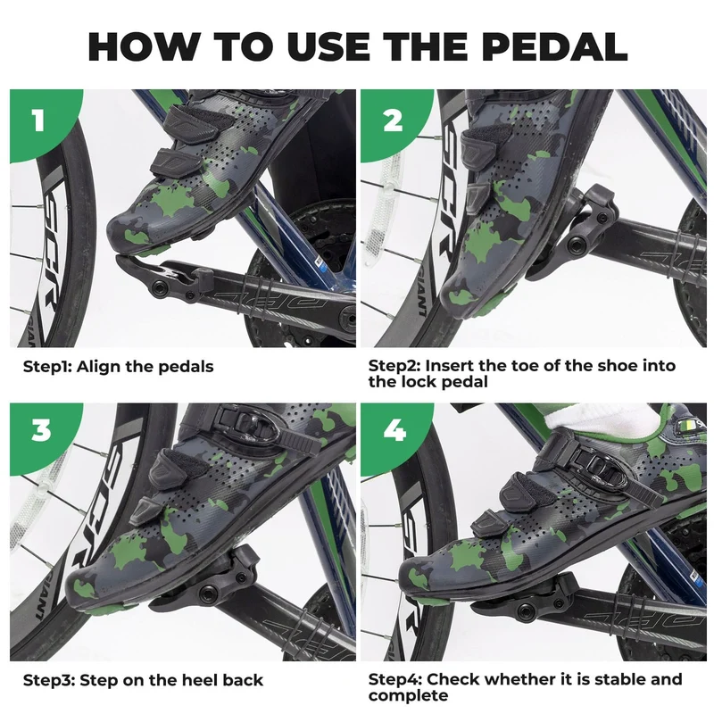 Look System Road Bike Clipless Pedals