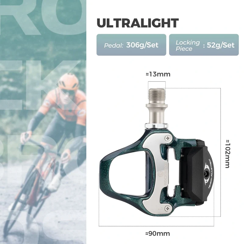 Aluminum Alloy Road Bike Pedals (SPD)
