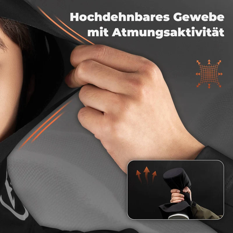 ROCKBROS Motorrad Helmhaube Atmungsaktive Balaclava für Fahrrad & Ski 유니섹스