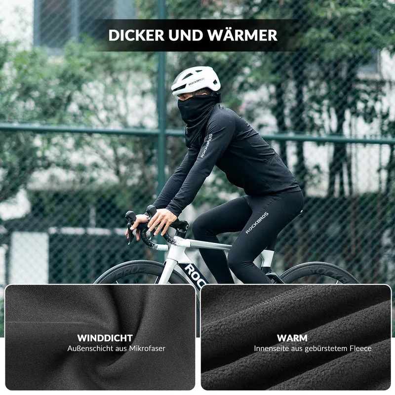 ROCKBROS Halbe Sturmhaube fir Ski Radfahren Herren Damen Atmungsaktiv