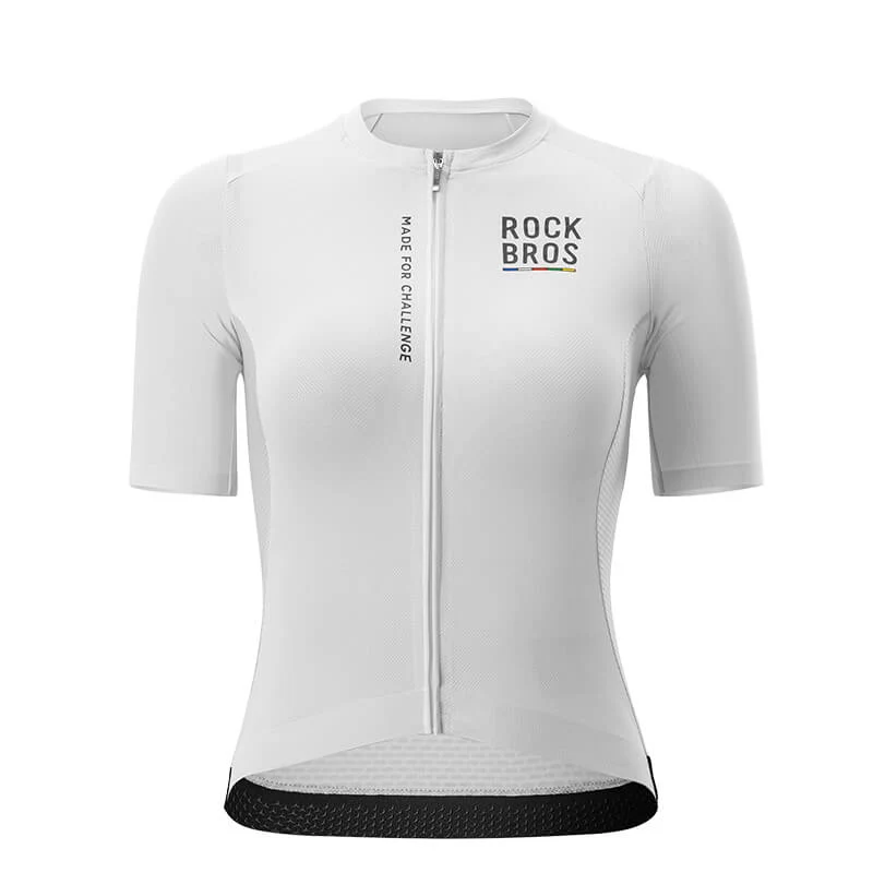 ROAD TO SKY Damen Kurzarm Fahrradtrikot Fahrrad Jersey fir MTB & Rennrad