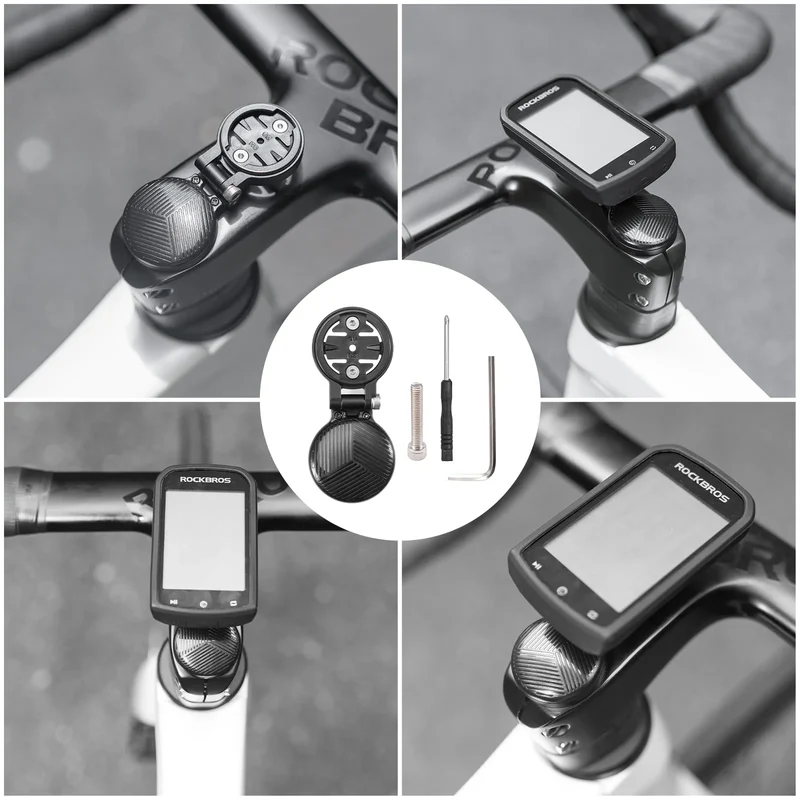 Adjustable Bike Computer Mount – Stem Cap