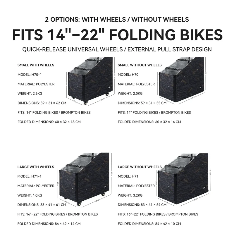 Folding Bike Storage Box