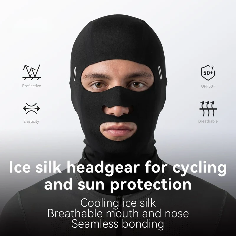 Ice Silk Seamless Balaclava