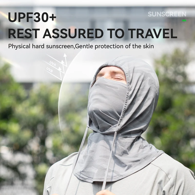 Summer Ice Silk Sun Protection Balaclava