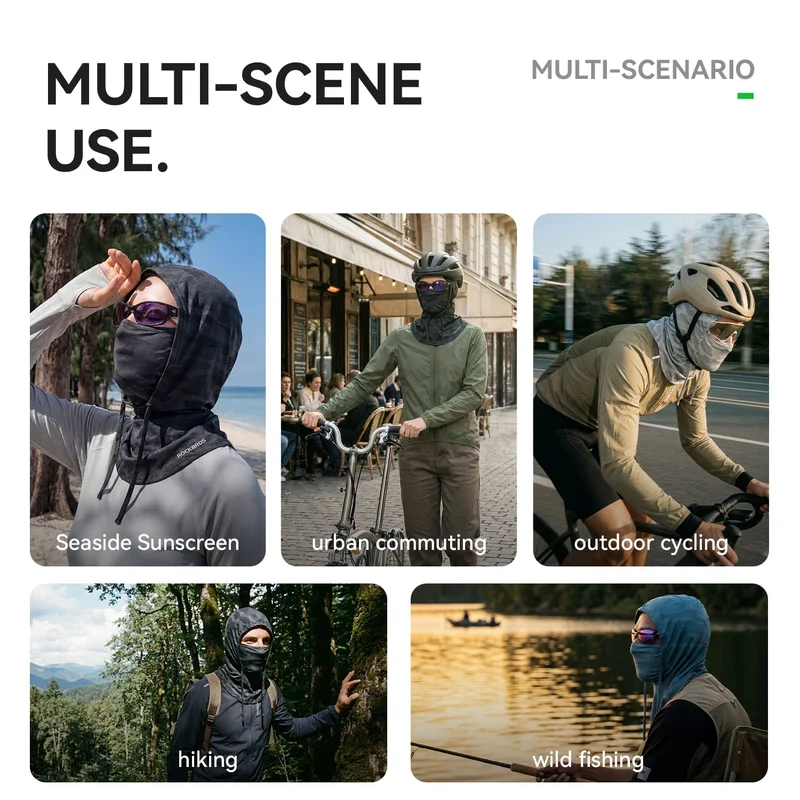 Summer Ice Silk Sun Protection Balaclava