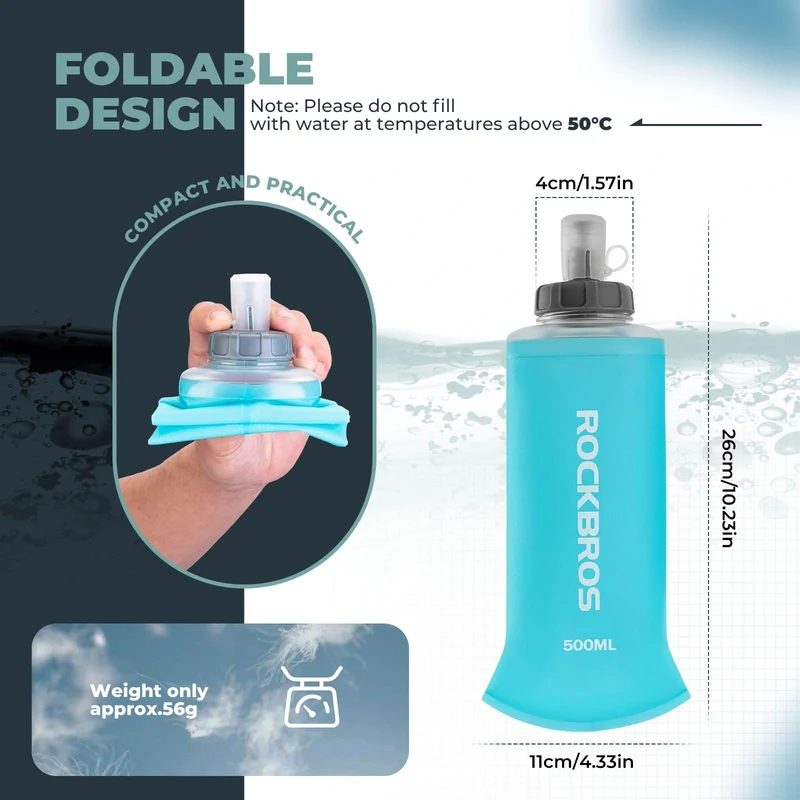 Outdoor Soft Water Bottle 500ml