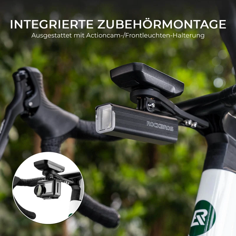 Universal Fahrrad Computer Halterung Leicht & Werkzeugfrei