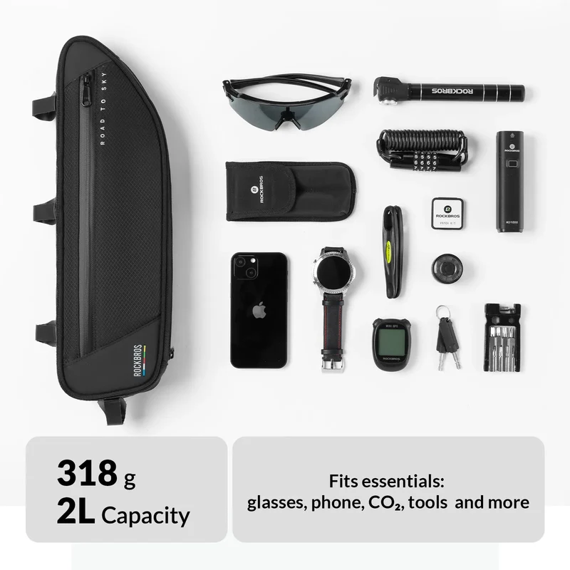 ROAD TO SKY Bike Frame Bag - 2L