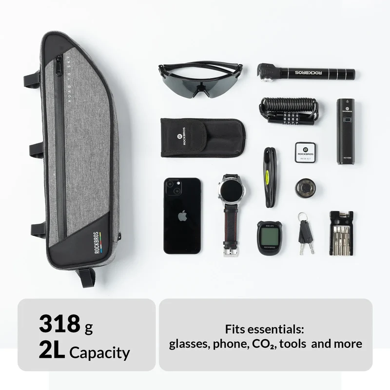 ROAD TO SKY Bike Frame Bag - 2L