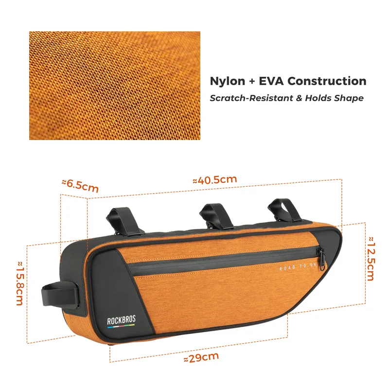 ROAD TO SKY Bike Frame Bag - 2L
