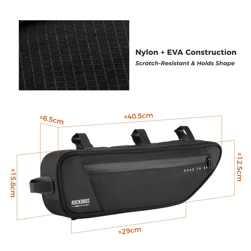 ROAD TO SKY Bike Frame Bag - 2L