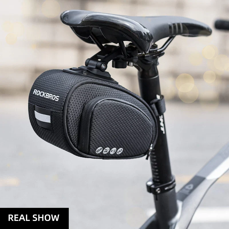 Quick-Release 500D Bike Saddle Bag