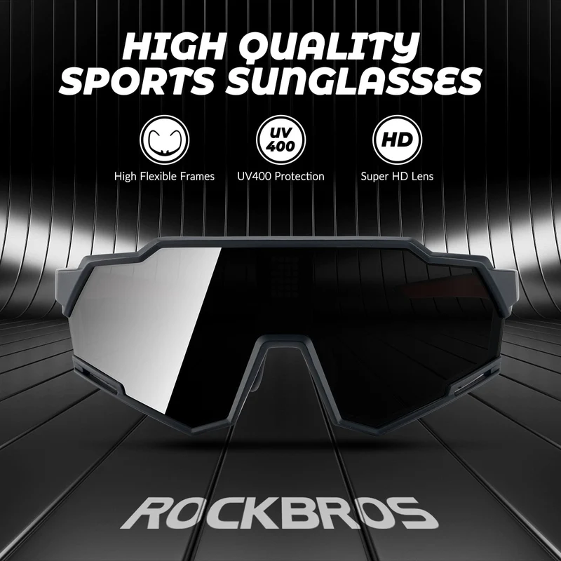Anti-Glare Smart LCD Adaptive Cycling Glasses