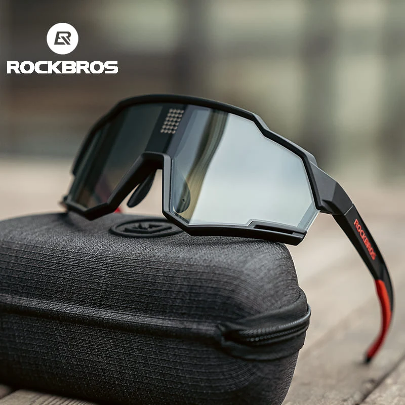 Anti-Glare Smart LCD Adaptive Cycling Glasses