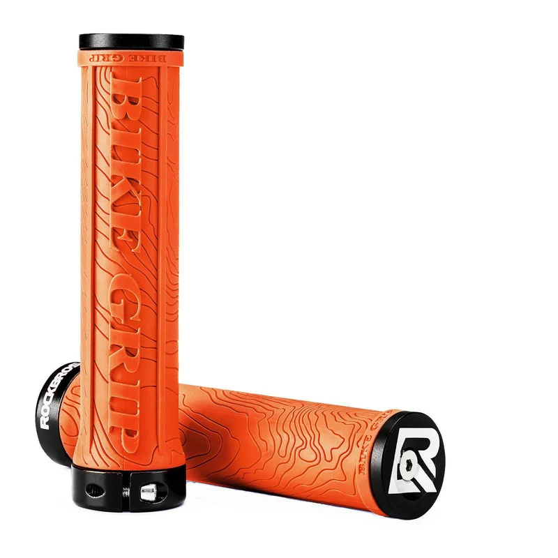 ROCKBROS Ultra-Leicht Fahrradgriffe aus Gummi mit 알루미늄 잠금 디자인