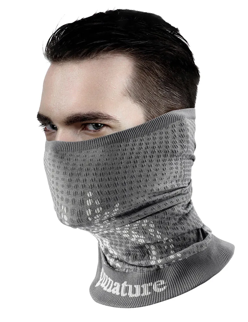 Qunature Multifunktionstuch Schlauchschal Winter Halstuch Winddichter Elastischer