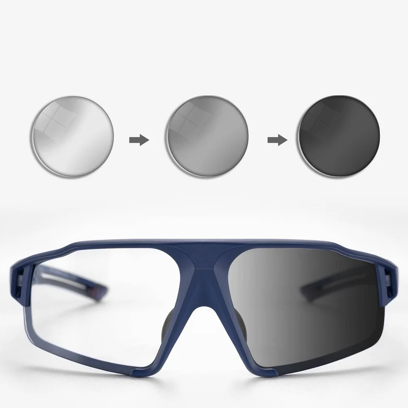 ROCKBROS Photochrome Sonnenbrille fir Outdoor-Aktivitéiten Unisex