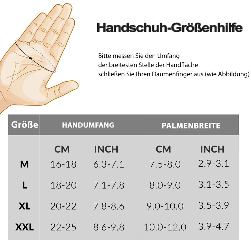 ROCKBROS Frühlings- und Herbst-Sport-Reithandschuhe Anti-Rutsch und reflektierend