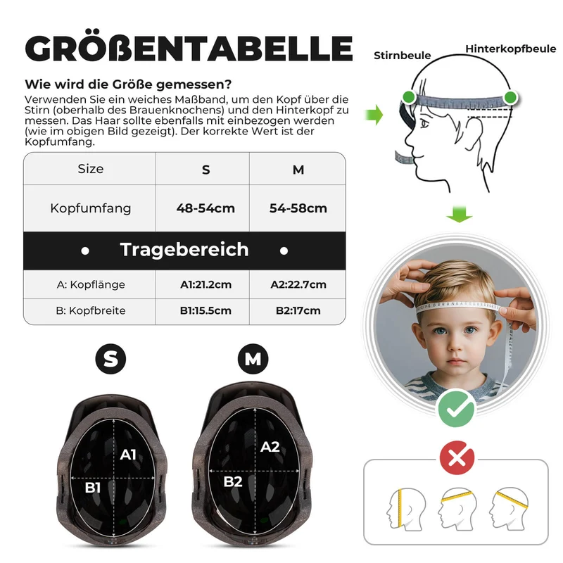 ROCKBROS Kinderhelm BMX MTB 내리막 헬멧 mit Abnehmbarem Kinnschutz und Krempe
