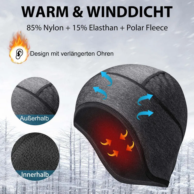 ROCKBROS 겨울 Fahrradmütze Helm Unterziehmütze mit reflektierendes 로고