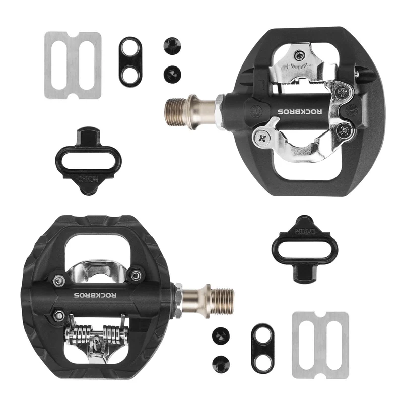 2-in-1 SPD-Klickpedale 및 Plattformpedale 9/16"