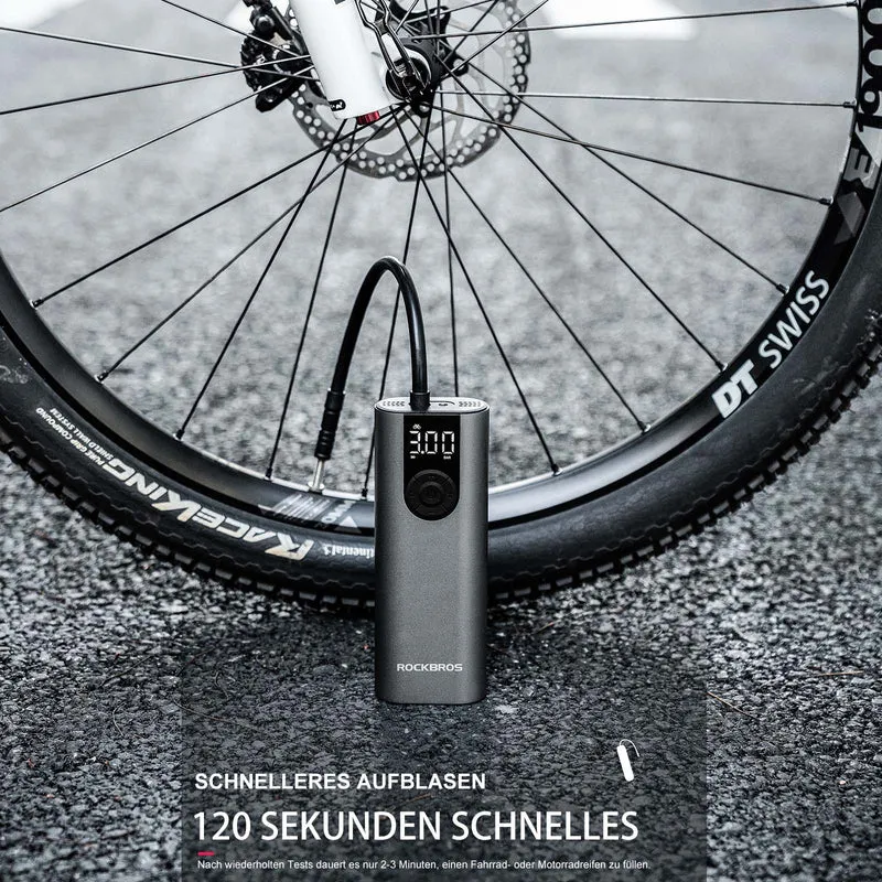 A8 Fahrradpumpe Elektrisch Luftpumpe 150PSI