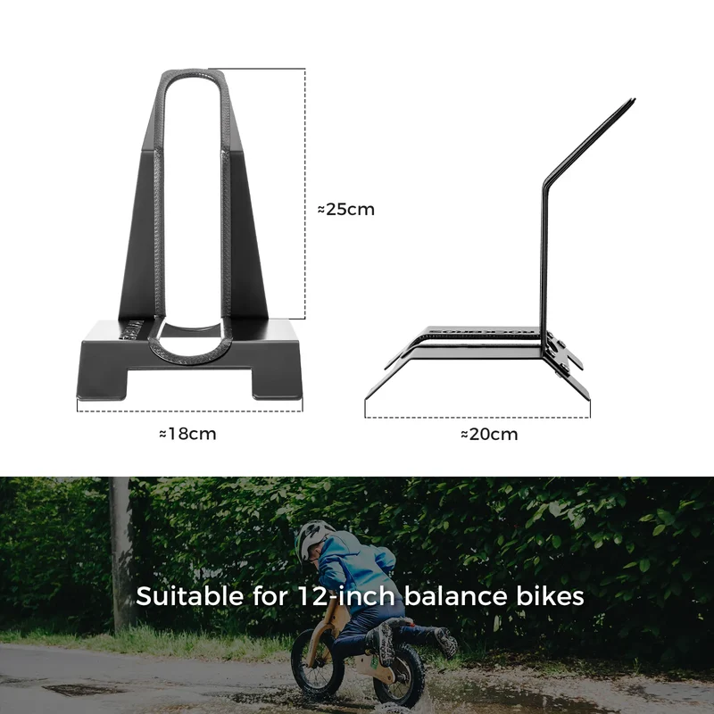Kids Balance Bike & Parking Stand