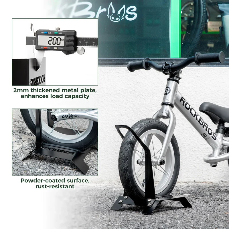 Kids Balance Bike & Parking Stand