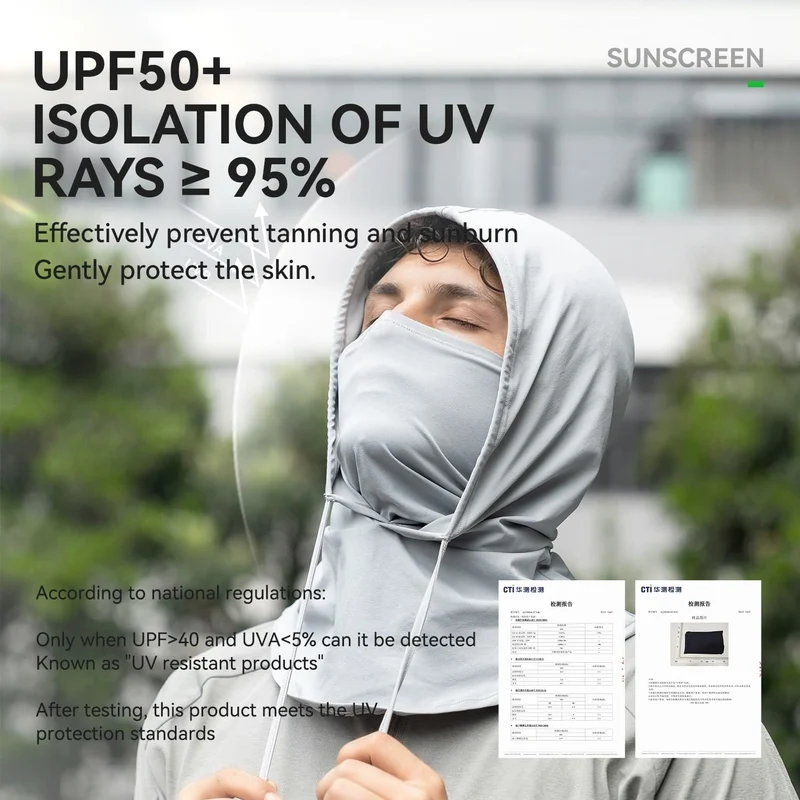 Ice Silk Summer Sun Protection Balaclava