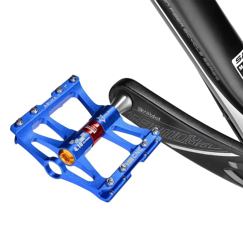 ROCKBROS Fahrrad Pedale 9/16 fir MTB/BMX/Rennrad 4 Sealed Bearings