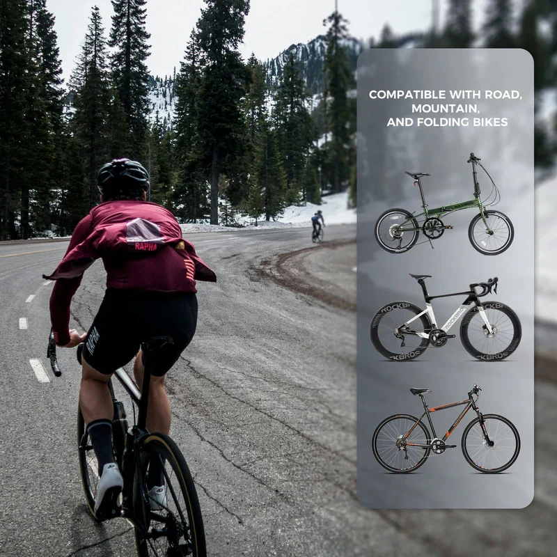 Magnetic Quick-Release Waterproof Bike Phone Mount with Touchscreen