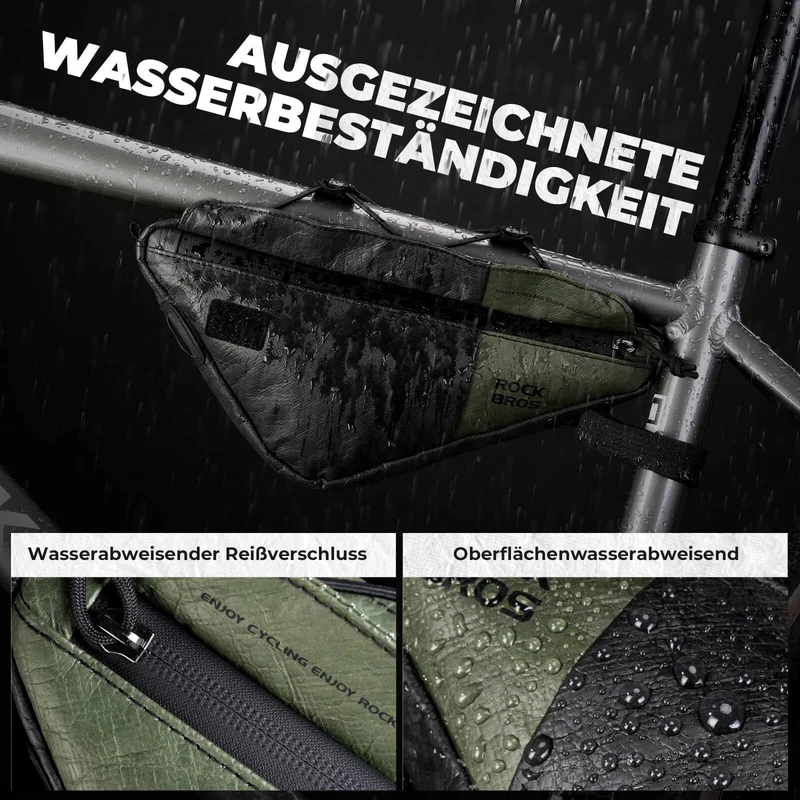2-in-1 Rahmentasche Wasserabweisend mit Schultergurt 0.7L
