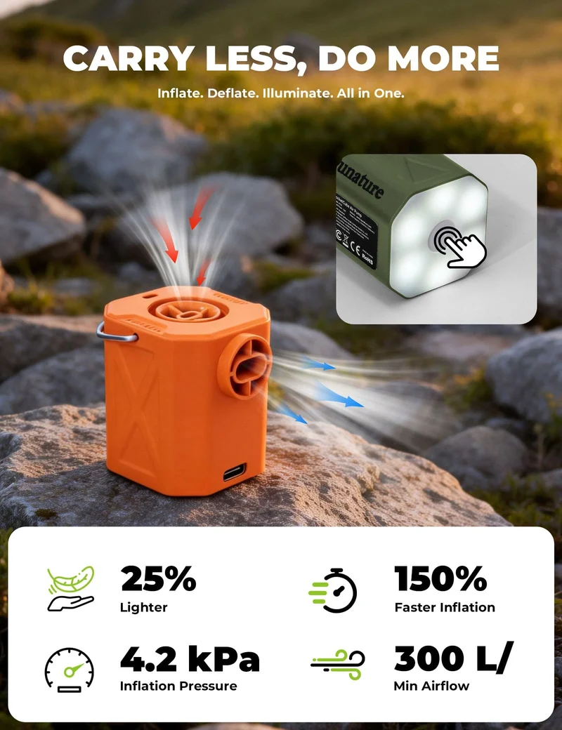 Mini Lightweight Outdoor Air Pump