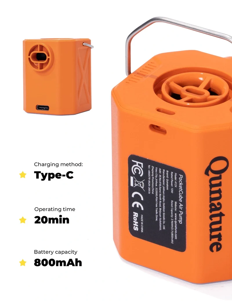 Mini Lightweight Outdoor Air Pump
