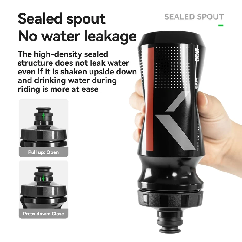 Antibacterial Cycling Water Bottle - 600ml