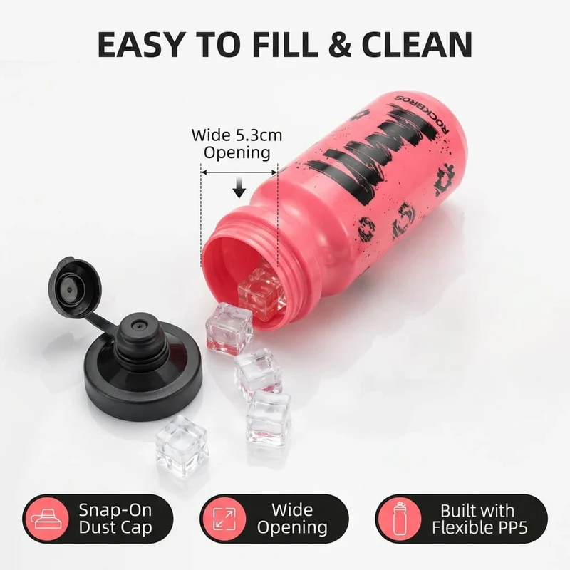 Antibacterial Cycling Water Bottle - 600ml