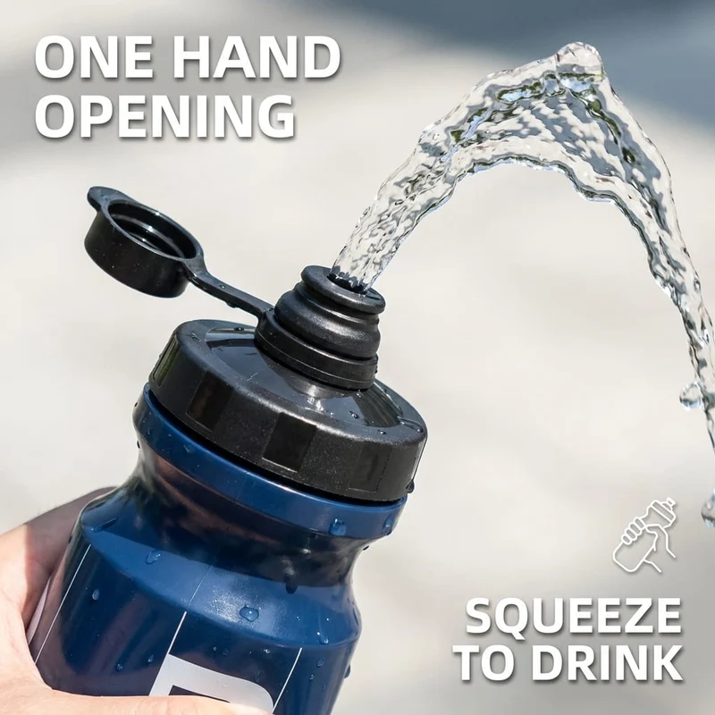 Antibacterial Cycling Water Bottle - 600ml